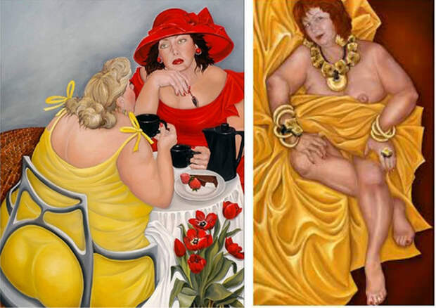 Пышнотелые красавицы на картинах живописцев, или Как дамы в теле вдохновляли художников
