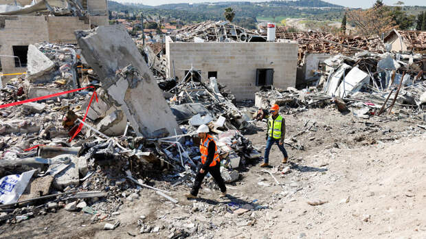 Обломки ракеты упали в израильском Бейт-Шемеше