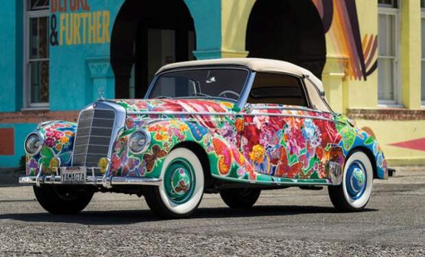 Живописный Mercedes-Benz арт-художника Хиро Ямагата