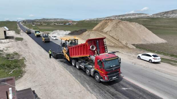 В Дагестане начался ремонт 14-километровой дороги в рамках национального проекта "Безопасные качественные дороги"