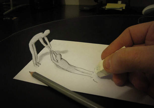 Best and Stunning 3D Pencil Drawings Art Collection by techblogstop 17