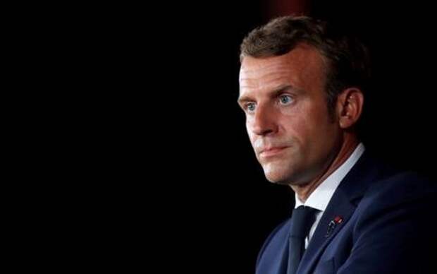 Президент Франции Эмманюэль Макрон в Бейруте, Ливан, 1 сентября 2020 года. REUTERS/Gonzalo Fuentes/Pool