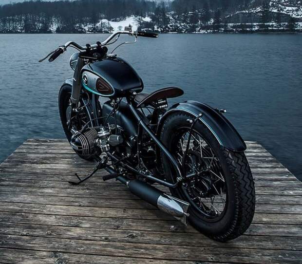 Стильный обтекаемый BMW R50/3. | Фото: beautifullife.info.