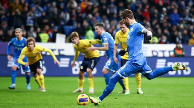 «Динамо» не сумело обыграть «Краснодар» на домашней арене