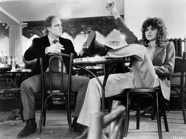Кадр из фильма «Последнее танго в Париже», 1972 год.