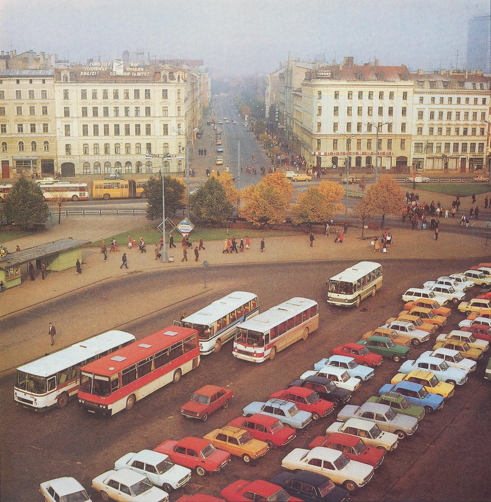 Рига 30 лет назад
