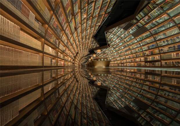 Библиотека Янчжоу, Китай