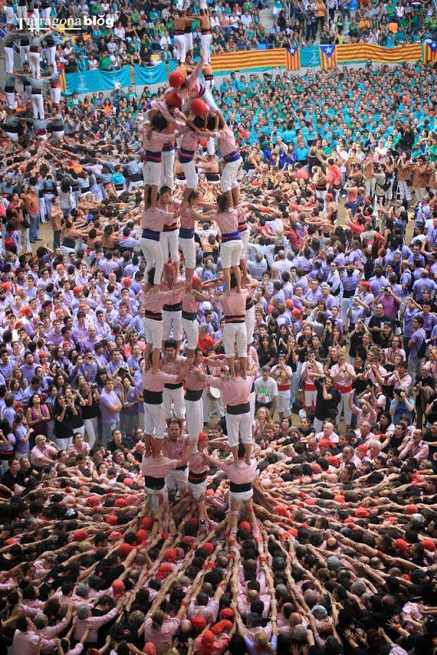 Человеческие башни humantower 9 Человеческие башни