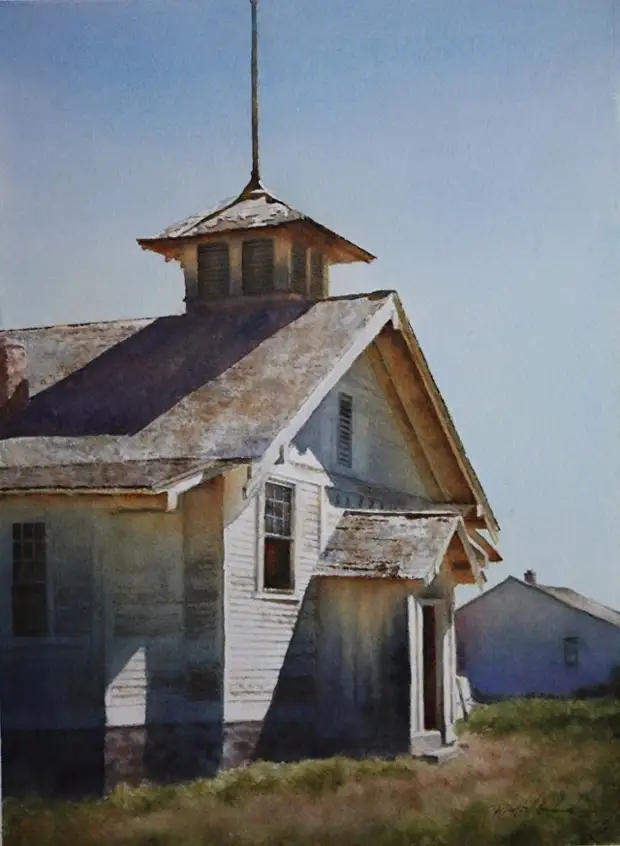 Американский художник-акварелист. Robert McFarland