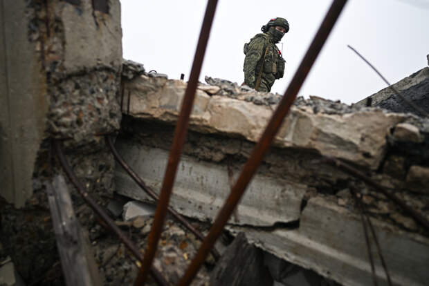 Российский штурмовик одним предметом разнес здание с диверсантами ВСУ и попал на видео