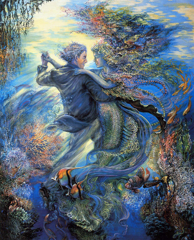 Мистические картины и скульптуры Жозефины Уолл, на которых фантастика переплетается с реальностью