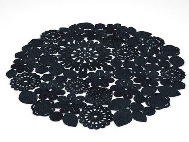 Paola Lenti Crochet Round rug