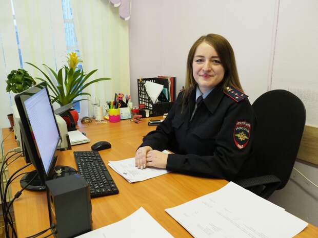 Кристина служит в полиции с 2010 года/Ольга Чумаченко