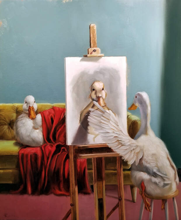 Художник. Автор: Lucia Heffernan.