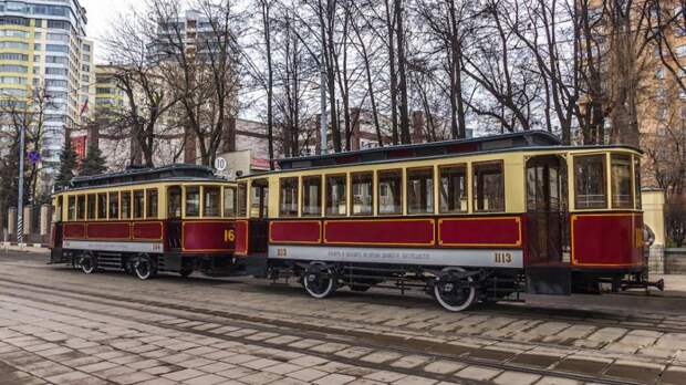 Парад трамваев в Москве Парад трамваев в Москве авто, трамвай