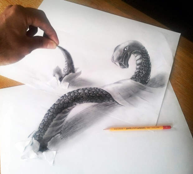 Best and Stunning 3D Pencil Drawings Art Collection by techblogstop 31