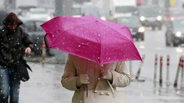 В Санкт-Петербурге обещают мокрый снег с дождём