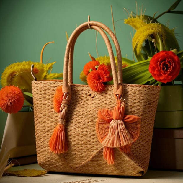 Горячий летний тренд - плетеные сумки: триумфальное возвращение авоськи
