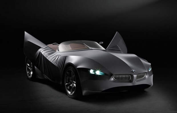 БМW обои, концепт-кар,  BMW GINA Light Visionary Model Concept Car 2008 год