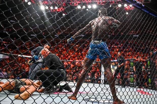 Israel ADESANYA KNOCK OUT 