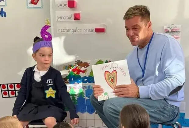 Рики Мартин с дочерью