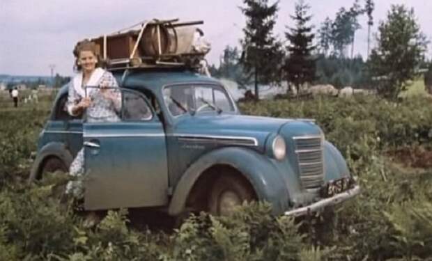 Старенький «Москвич» из «Москва слезам не верит»/ Фото: globusks.ru