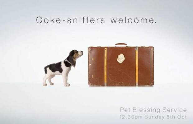 Pet Blessings: Coke-sniffers, M&c Saatchi, Печатная реклама