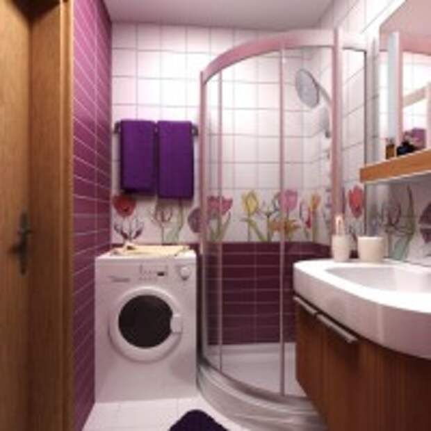 плитка для маленькой ванной комнаты дизайн фото 10