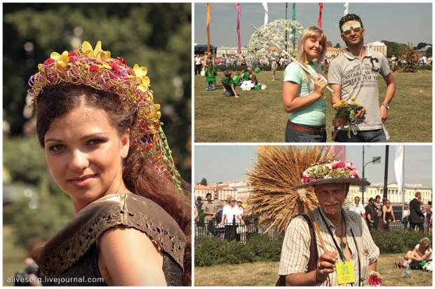 Международный фестиваль цветов в Петербурге