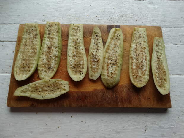 Вкусные баклажаны на сковороде (честно говоря, раньше и не подозревала, что из овощей можно делать отбивные)