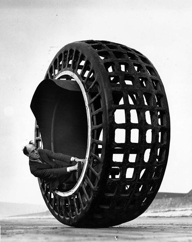 историческое фото изобретение моноцикл динасфера