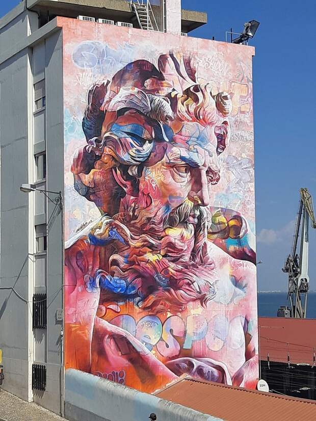 4. граффити, искусство, лиссабон, мир, португалия, творчество.город, улица