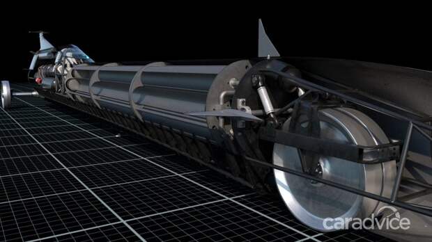 Aussie Invader 5R, мощностью 200.000 лошадиных сил, попытается установить рекорд наземной скорости в 2022 году