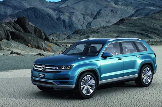 Новый кроссовер Volkswagen окажется больше Touareg - Фото 1