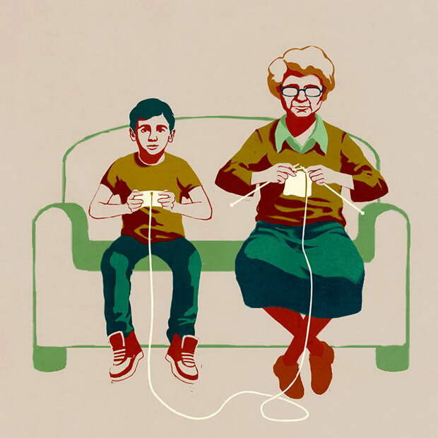 Ироничные иллюстрации Joey Guidone Ироничные иллюстрации Joey Guidone