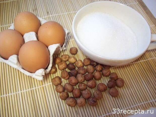 продукты для орехового безе
