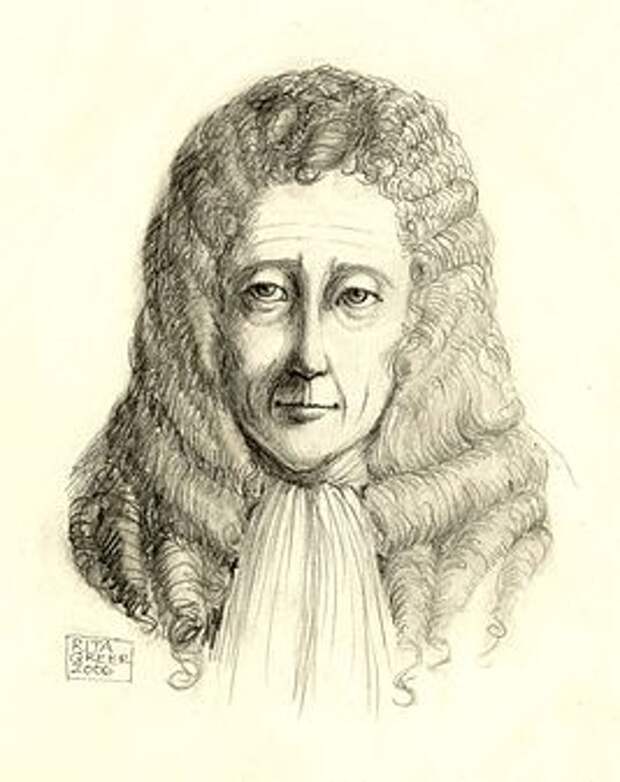 14 Robert Hooke. Pencil Drawing.jpg