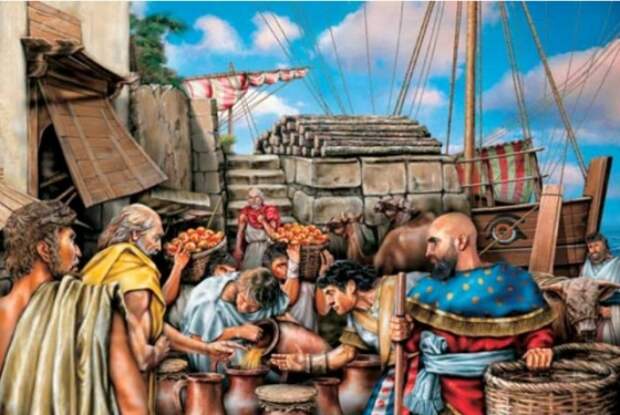 Древние финикийцы, мореплаватели и торговцы