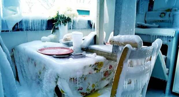 Ледяной апокалипсис в Киеве (ФОТО, ВИДЕО)