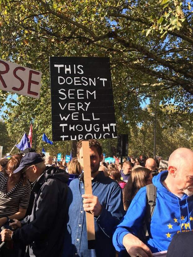 Anti Brexit Signs