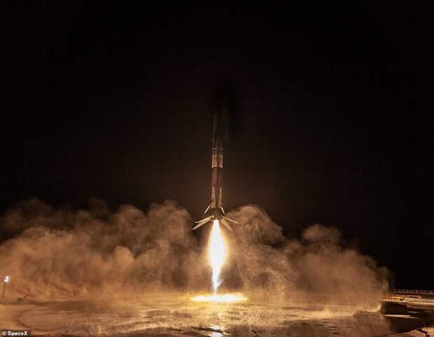 Это первый запуск ракеты Falcon 9 на Западном побережье США Falcon 9, space x, ynews, Илон Маск, запуск, космос, наука, ракета-носитель