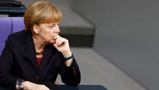Канцлер ФРГ Ангела Меркель. 18 декабря 2014