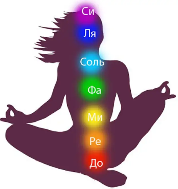 Звук на теле. Семь чакр семь нот. Чакры человека Ноты. Звуки чакр. Соответствие нот чакрам.