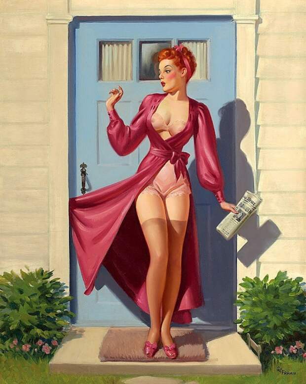 художник Арт Фрам (Art Frahm) пин-ап – 23