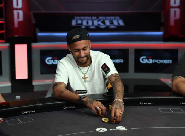 Soccer Superstar Neymar Got Slaughtered Playing In His First-Ever World Series Of Poker Tournament