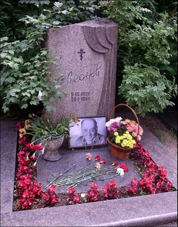 Леонов где похоронили