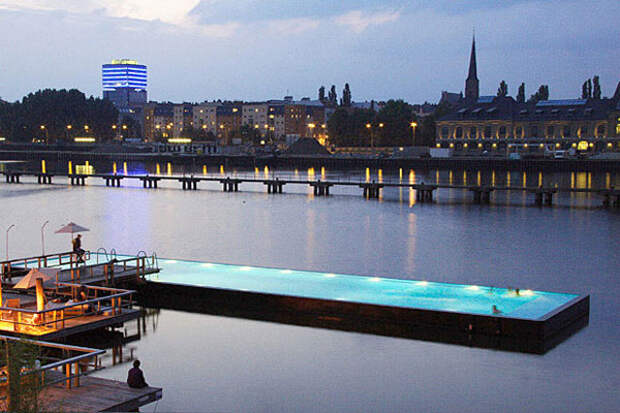 Badeschiff, Берлин, Германия