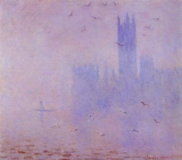 Клод Моне, Вестминстерский дворец, 1904