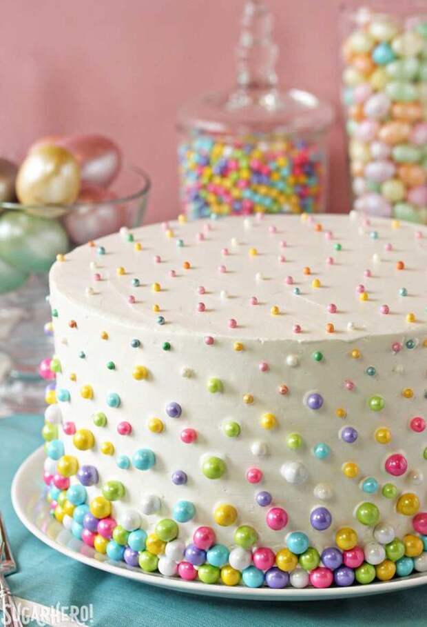как красиво украсить торт