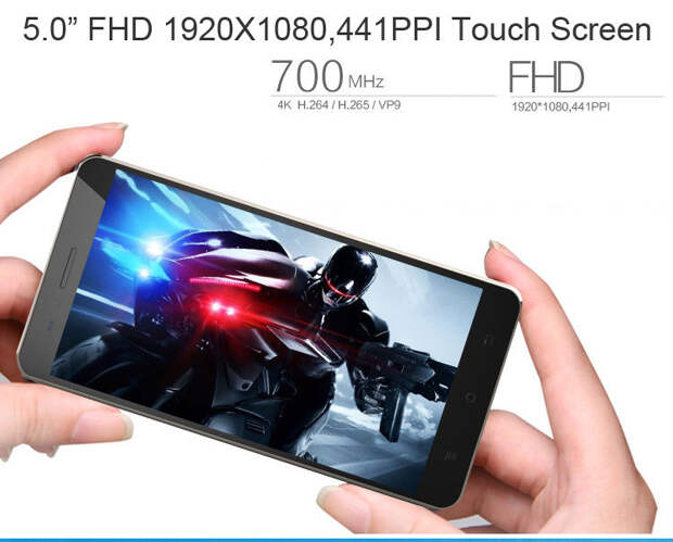 Amoi A928W MTK6592 Octa Core 1.7Ghz Mobile Phone Android 4.2 5.0" IPS 1920x1080 2GB RAM 32GB ROM 13MP Russian menu